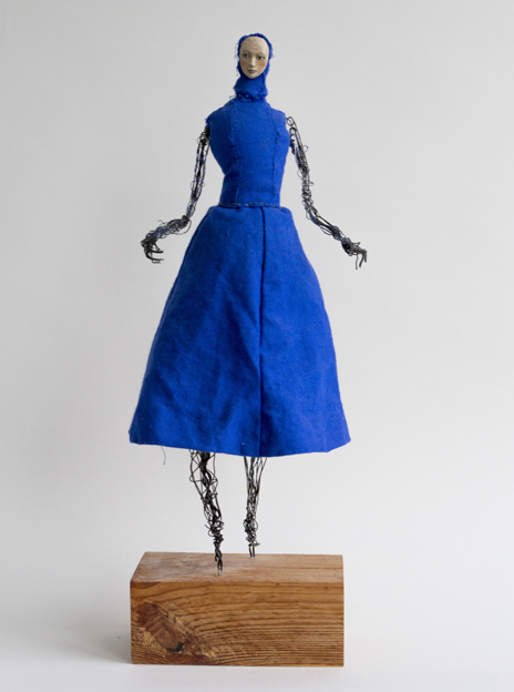 Zoe Toms - Blue Dress